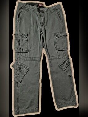 Matchstick Cargo Hunter Green Jeans Pants Streetwear Style‎
